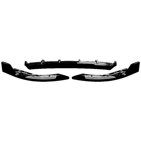 Q7 - MK2 Facelift: Gloss Black Rear Diffuser 20+
