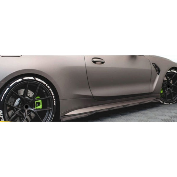 M4 - G82/G83: Gloss Black Side Skirts 21+