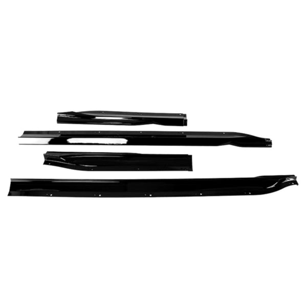 M4 - G82/G83: Gloss Black Side Skirts 21+