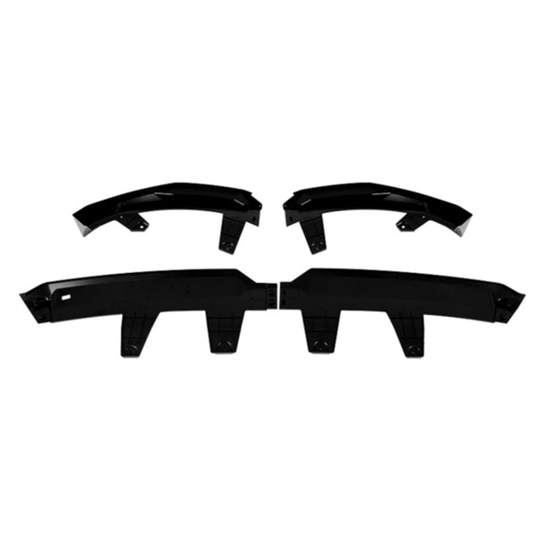 X3 - G45: Gloss Black MP Style Front Splitter 24+