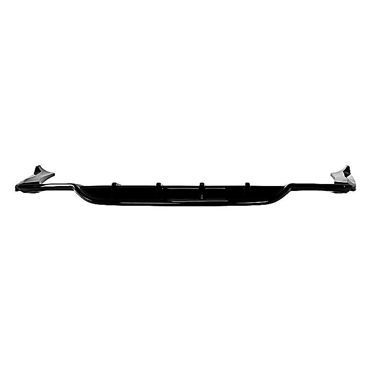 E Class - W214 Saloon: Gloss Black Rear Diffuser 23+