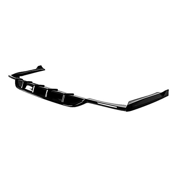 E Class - W214 Saloon: Gloss Black Rear Diffuser 23+