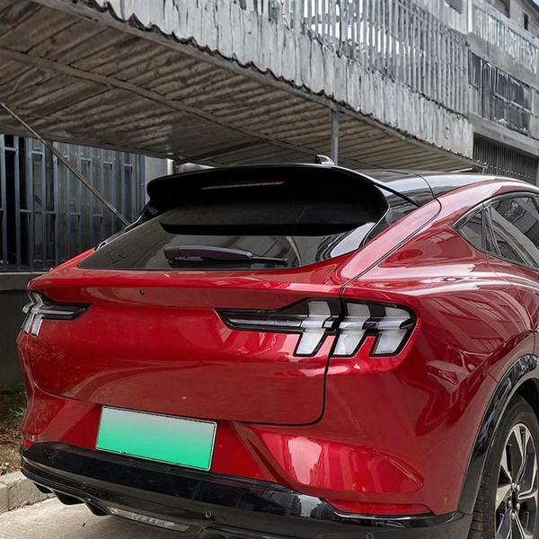 Mustang - Mach-E: Gloss Black Roof Spoiler 20+