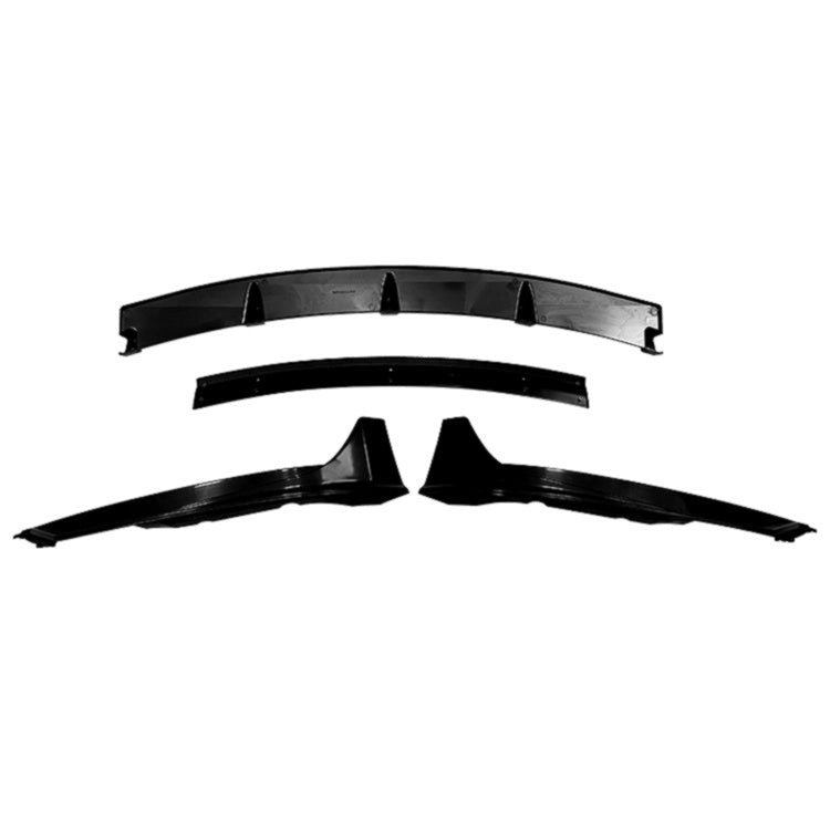 Model 3 - Pre-Facelift: Gloss Black Aero Style Front Splitter 17-23