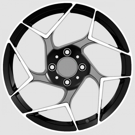 Ford - Fiesta: 17" Diamond Cut ST Style Alloy Wheels 09+