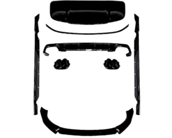 X1 - U11: Gloss Black Body Kit 22+