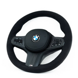 BMW G Series Full Alcantara Steering Wheel