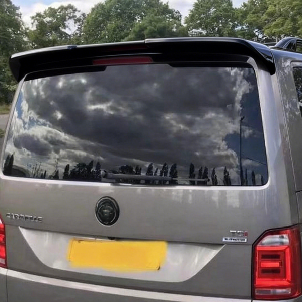 Transporter - T6/T6.1: Gloss Black V1 Style Rear Tail Gate Spoiler 15-23+