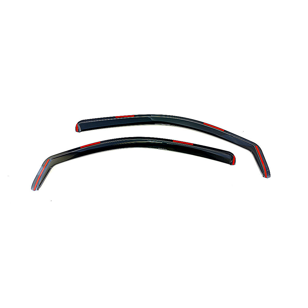 Transit Custom - MK2: Smoked Wind Deflectors 24+
