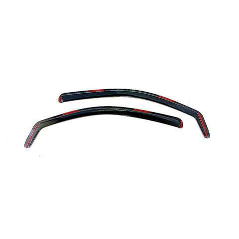 Transit Custom - MK2: Smoked Wind Deflectors 24+