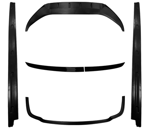 Caddy - MK5 SWB: Gloss Black Body Kit 21+