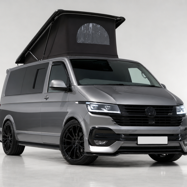 Transporter - T5/T6 SWB: Black Side Bars 05-23