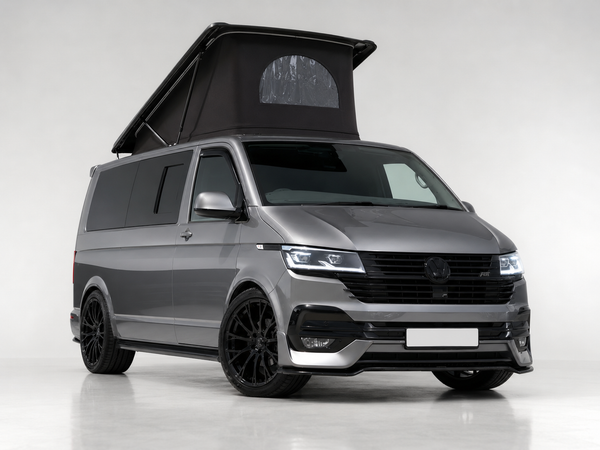 Transporter - T5/T6 SWB: Black Side Bars 05-23