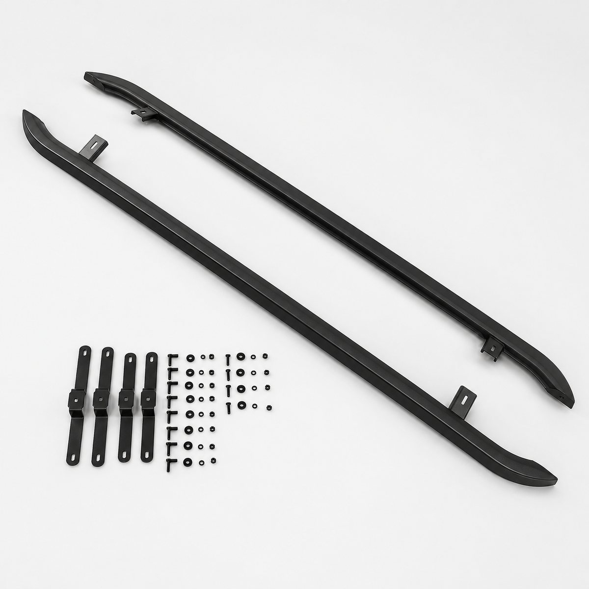 Transporter - T5/T6 SWB: Black Side Bars 05-23