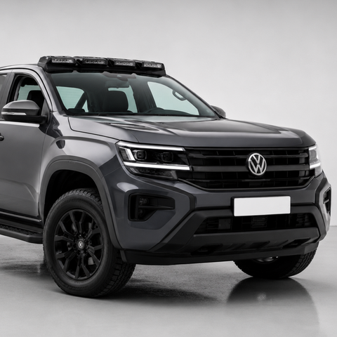 Amarok - MK2: Gloss Black V2 Style LED Roof Light Bar 22+
