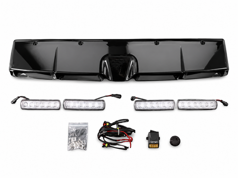 Amarok - MK2: Gloss Black V3 Style LED Roof Light Bar 22+