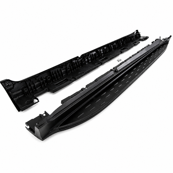 GLC - W253: Black Side Steps Running Boards 16-22