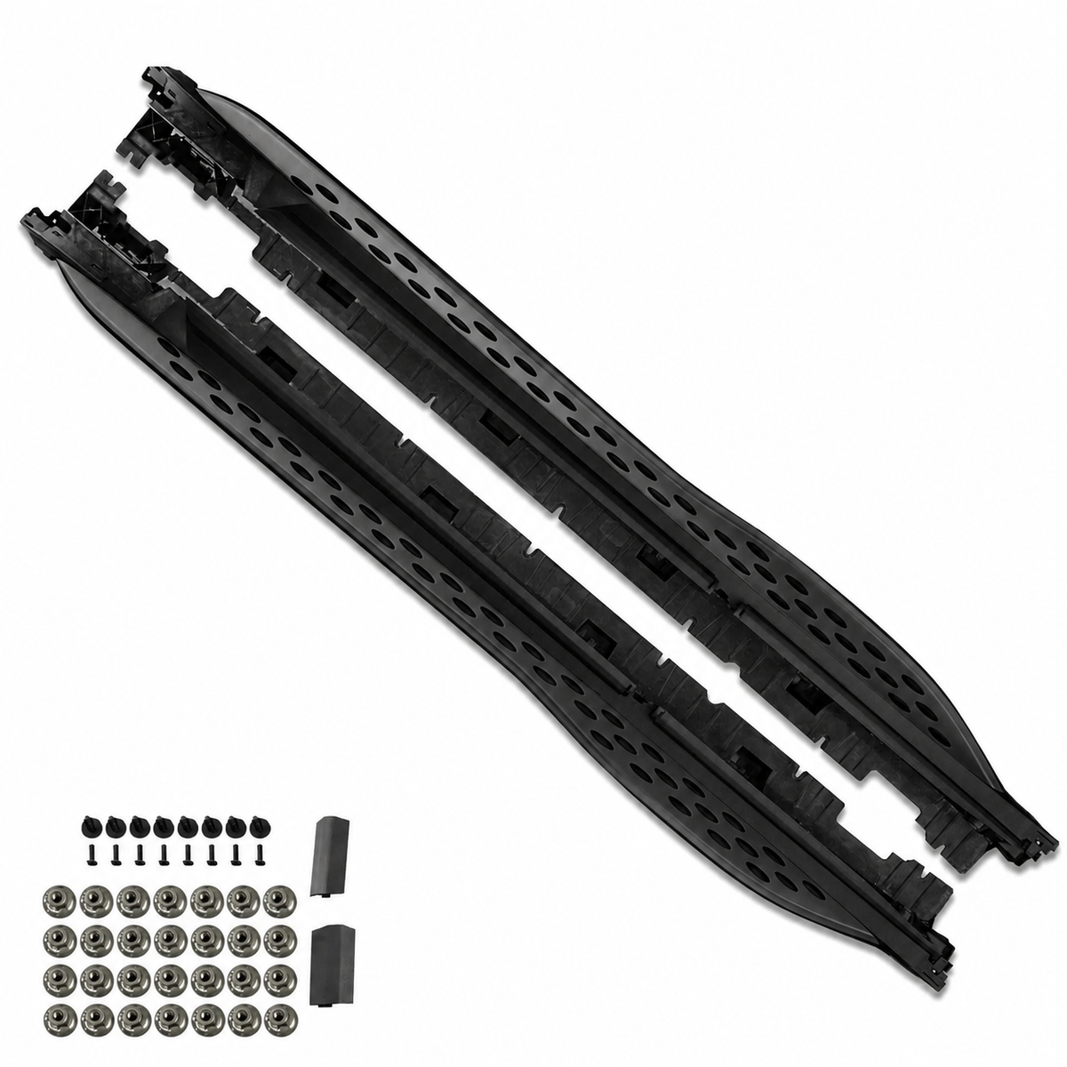 GLC - W254: Black Side Steps Running Boards 23+