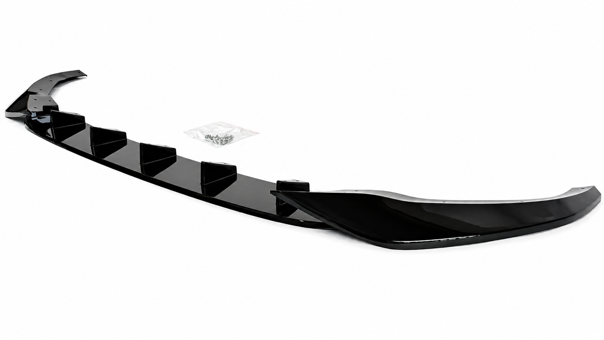 Q8 - 4M Facelift: Gloss Black V2 Style Front Splitter 24+