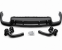 Q8 - 4M Facelift: Gloss Black Rear Diffuser with Tips 24+