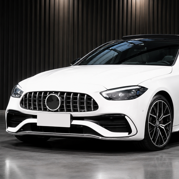 C-Class - W206: Chrome GT Panamericana Style Grill 21+