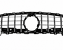 C-Class - W206: Chrome GT Panamericana Style Grill 21+