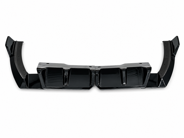 XM - G09: Gloss Black V1 Style Rear Diffuser 23+