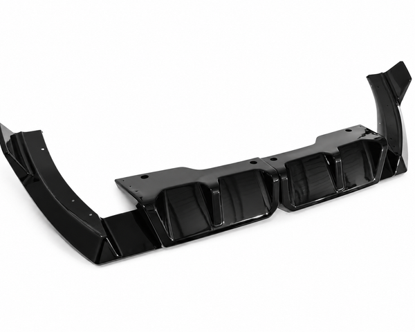 XM - G09: Gloss Black V1 Style Rear Diffuser 23+