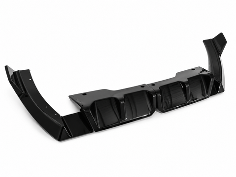 XM - G09: Gloss Black V1 Style Rear Diffuser 23+