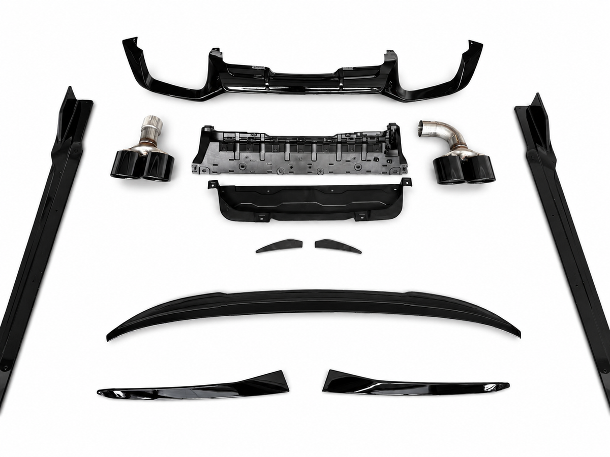 X4 - G02 Facelift: Gloss Black Body Kit 21-25