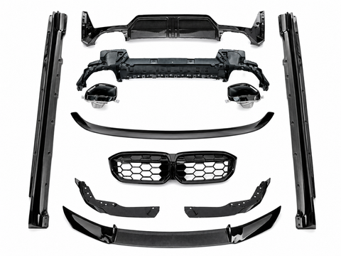 3 Series - G20 Facelift: Gloss Black MP Style Body Kit 23+