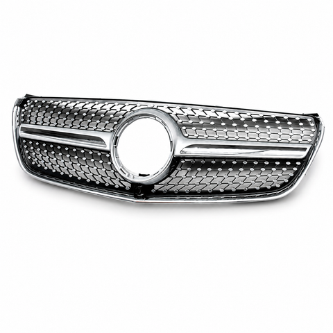 V Class - W447: Gloss Black Diamond Silver Grill 15-19