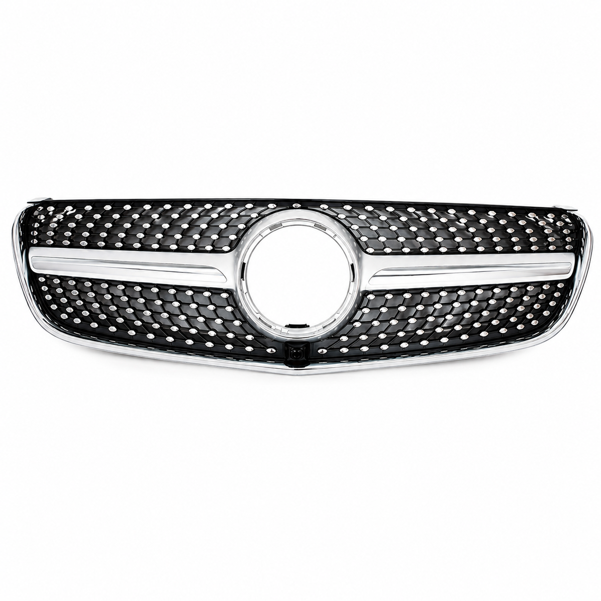 V Class - W447: Gloss Black Diamond Silver Grill 15-19