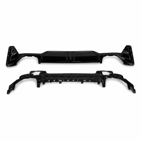 3 Series - G20: Gloss Black MP Style Rear Diffuser with Tips 22+
