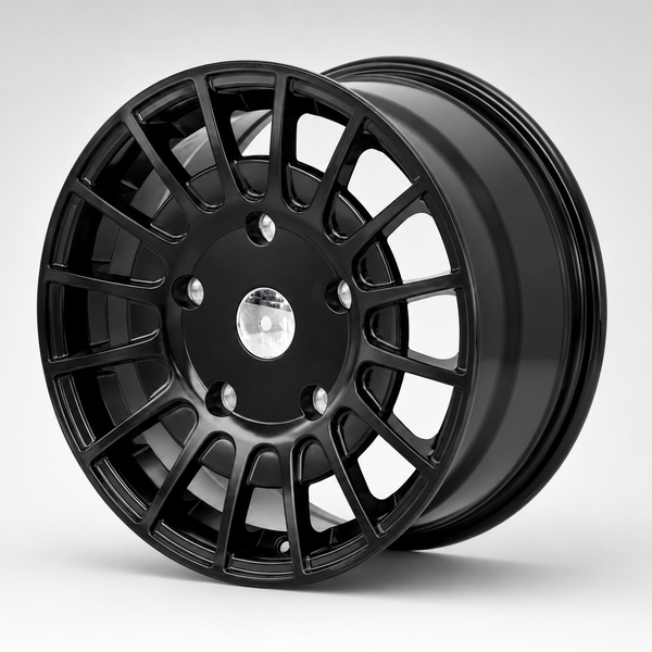 Ford Transit Connect - MK1: Gloss Black F002 Style Alloy Wheels