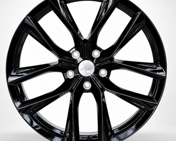 Ford Transit Connect - MK1: Gloss Black Multi Spoke Style Alloy Wheels