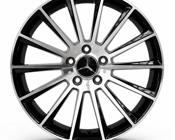 Mercedes 20" Diamond Cut Turbine Style Alloy Wheels