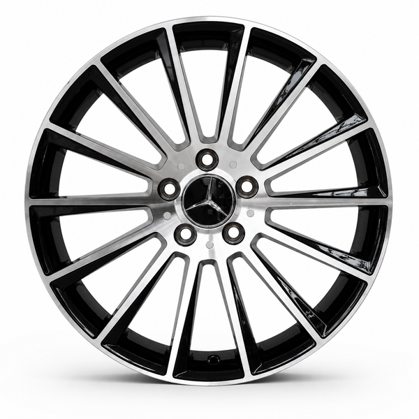 Mercedes 20" Diamond Cut Turbine Style Alloy Wheels