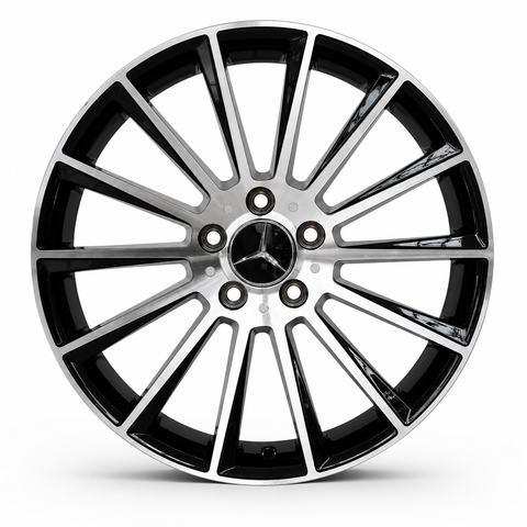 Mercedes 20" Diamond Cut Turbine Style Alloy Wheels