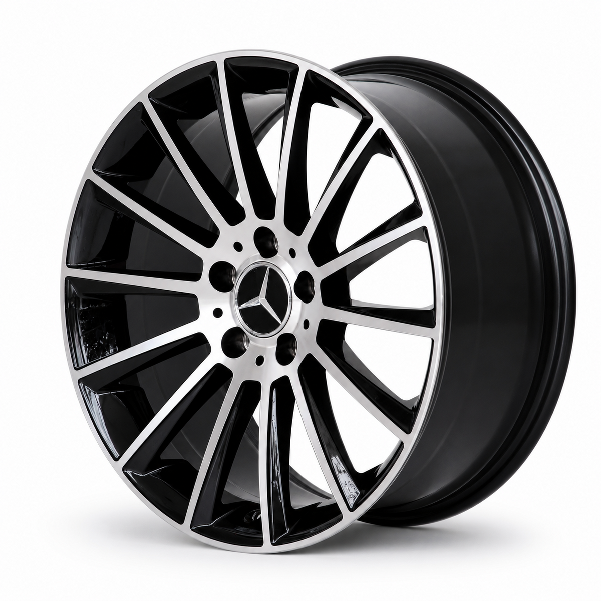 Mercedes 20" Diamond Cut Turbine Style Alloy Wheels
