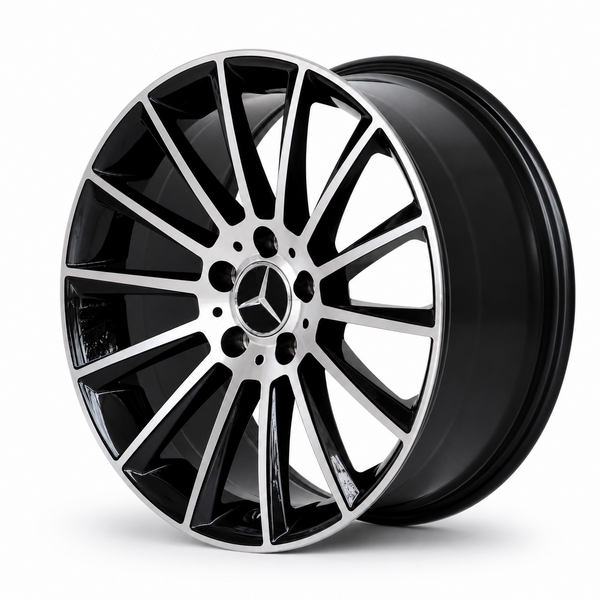 Mercedes 20" Diamond Cut Turbine Style Alloy Wheels