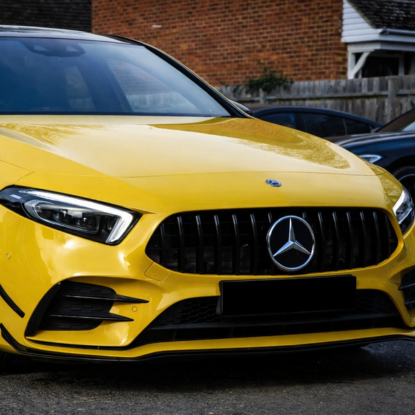 A Class - W177 Pre-Facelift: Gloss Black Panamericana GT Grill 18-22