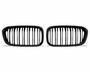 1 Series - F20/F21 Facelift LCI: Gloss Black Double Slat Grill 15-19