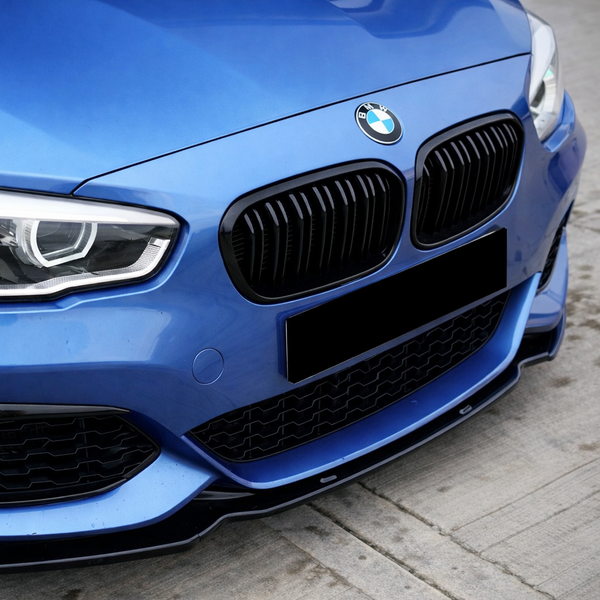 1 Series - F20/F21 Facelift LCI: Gloss Black Double Slat Grill 15-19