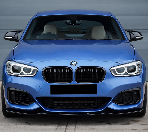 1 Series - F20/F21 Facelift LCI: Gloss Black Double Slat Grill 15-19