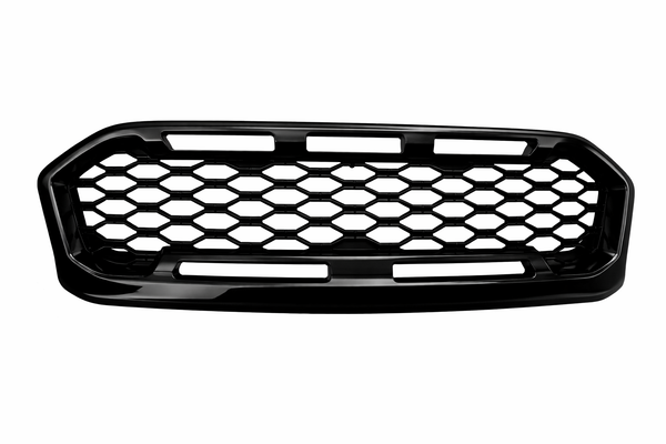 Ranger - T8 XL/XLT: Gloss Black Badgeless Grill 18-22