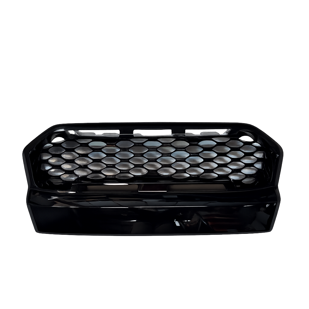Ranger - T7: Gloss Black Badgeless Grill 15-17