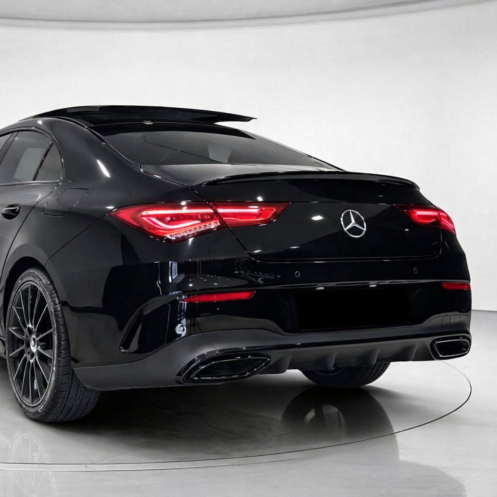 CLA - W118: Gloss Black AMG Style Spoiler 19-23