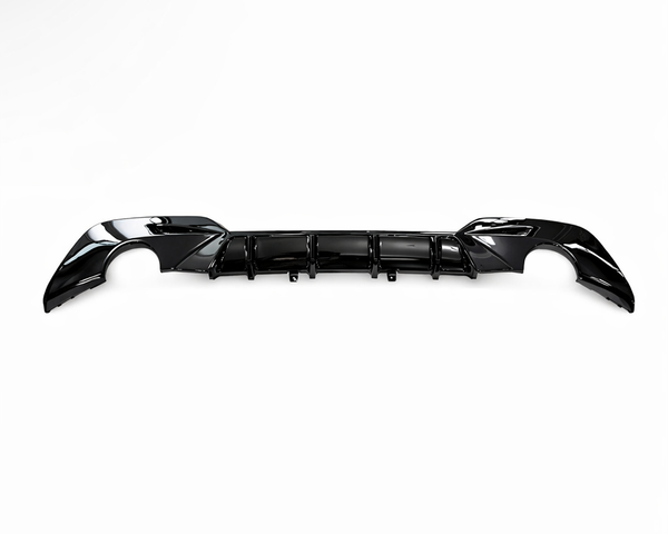 3 Series - G20/G21 Pre-Facelift: Gloss Black Dual Exhaust Diffuser 19-22