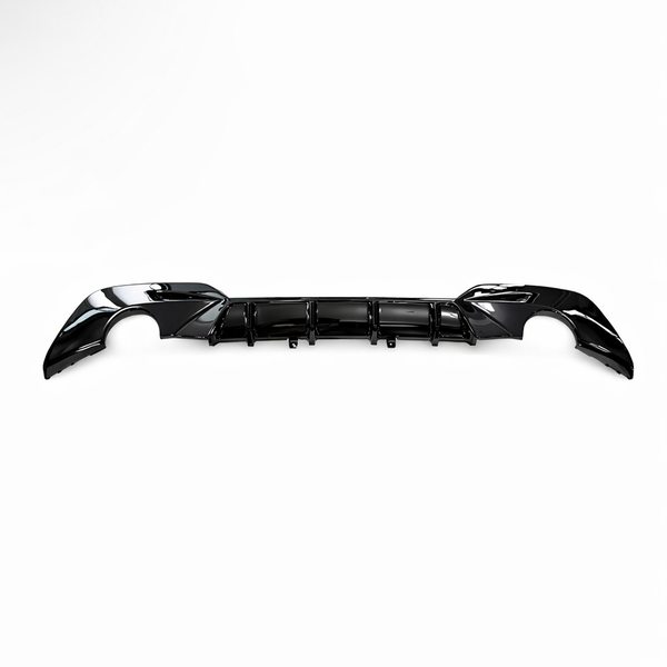 3 Series - G20/G21 Pre-Facelift: Gloss Black Dual Exhaust Diffuser 19-22